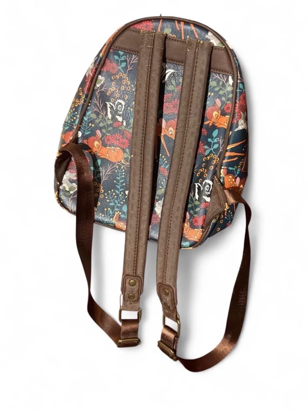 Disney Parks Loungefly Bambi Thumper Floral Mini Backpack